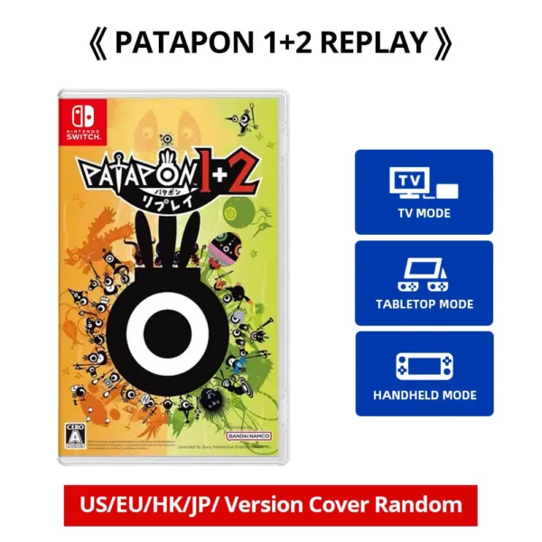 Nintendo Switch Game - PATAPON 1+2 REPLAY - 100% Original Switch Games Card for Switch OLED Lite