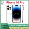 Original Apple iPhone 14 Pro Dual eSIM 128/256 ROM 6GB RAM Super Retina OLED Face ID NFC A15 5G 6.1" Cell Phone Unlocked