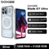 DOOGEE Blade GT Ultra 5G AI Rugged Gaming Phone 6.72 dimension 7300 Mobilephone 16GB + 512GB LED Light Effect AI Smartphones NFC