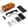 S8a9650b14f1649cd8591d244380e5701o.webp Smart Glasses AI translation 100+ Languages Make Receive Calls Music Calling Noise Reduction Light BT TWS Glasses Men Women