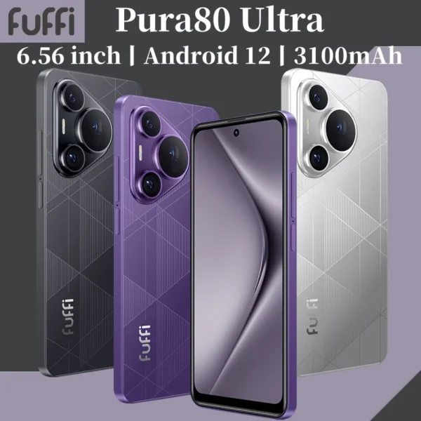 Global Version New Pura80 Ultra Smartphone 4GB / 32GB 3100mAh battery 5+13MP Camera 6.56 inch 5G Network Dual SIM Android phones