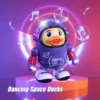 Baby Duck Toy Musical Interactive Toy Space Elements for Infants Babies Kids Gifts Electric with Lights and Sounds Dancing Robo