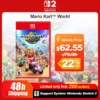 Nintendo Switch 2 Mario Kart World Juegos Games Deals 100% Official Physical Game Card Racing Party Genre Game Only for Switch 2