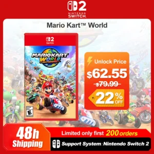 Nintendo Switch 2 Mario Kart World Juegos Games Deals 100% Official Physical Game Card Racing Party Genre Game Only for Switch 2