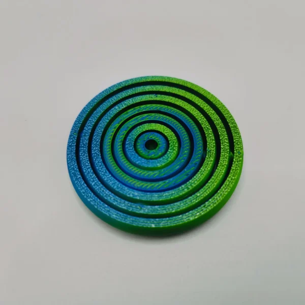 3D Printed Rotating Ball Toy O-Shaped Universal Fingertip Gyroscope Gravity Rotation Anxiety Relief Decompression Cool Toy