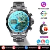 New Men Smart Watch Business AI Voice Assistant Durable Health Monitoring Waterproof Bluetooth Call For Android IOS Smartwatches