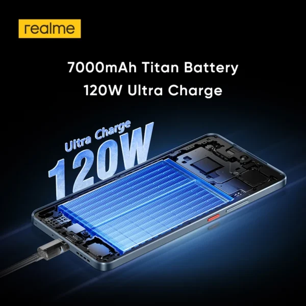 realme GT 7T 5G Smartphone Dimensity 8400-MAX Chipset 7000mAh Battery 120W Charge 50MP Sony IMX896 OIS Camera 6.8" 1.5K Display