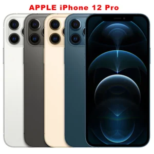 Original Apple iPhone 12 Pro 5G Mobile Phone Face ID 128GB/256GB NFC 6.1'' OLED 12MP 4K@60fps A14 Bionic Hexa-Core SmartPhone