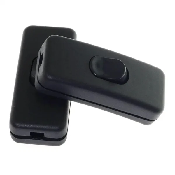 S947a8635858a4f6e8c1bb26d1a605590j.webp 1PCS DIY ON/OFF Inline Switch Black Inline Table Lamp Desk Light Cord Cable Switch 110-250V