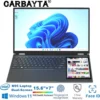 CARBAYTA 15.6"+7" Dual Screen Laptop Intel N95 32GB 16GB DDR4 RGB Backlit Keyboard Computer Notebook Laptops 7" Touch Screen