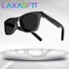 LAXASFIT 2025 New Men's Smart Glasses Women's Bluetooth Glasses Voice Call Control Music UV Polarized Sunglasses