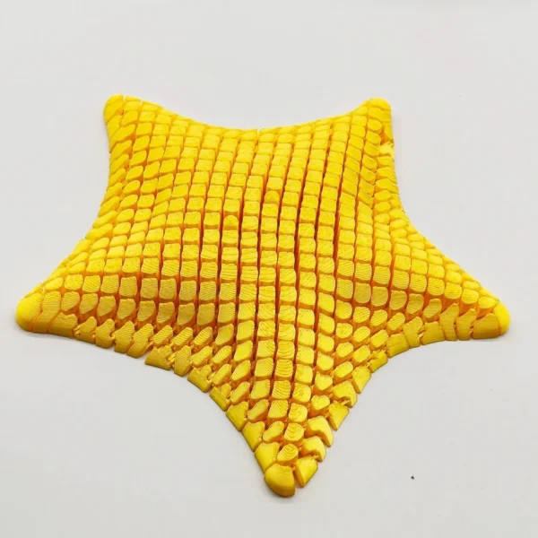 Fidget Toy Flexible Desk Decor 3D Printed Articulated Starfish Stress Relief Gift for Kids and Adults Visual toys