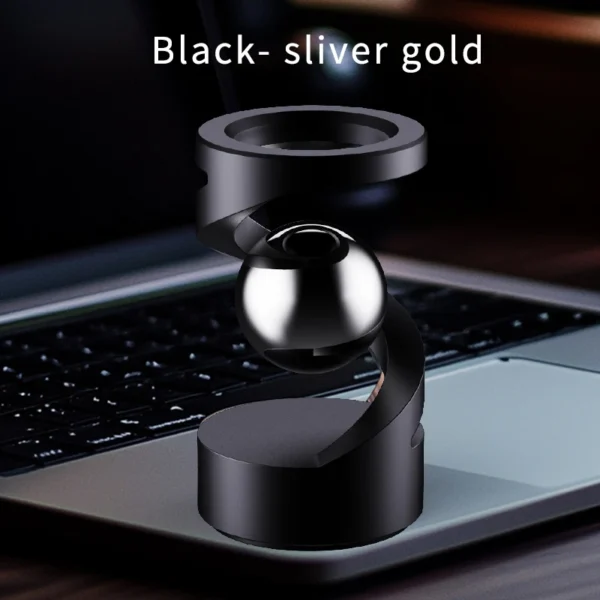 Anti gravity spinning gyroscope Metal magnetic levitation desktop toy Relieve stress EDC office decompression toy Gift for adult