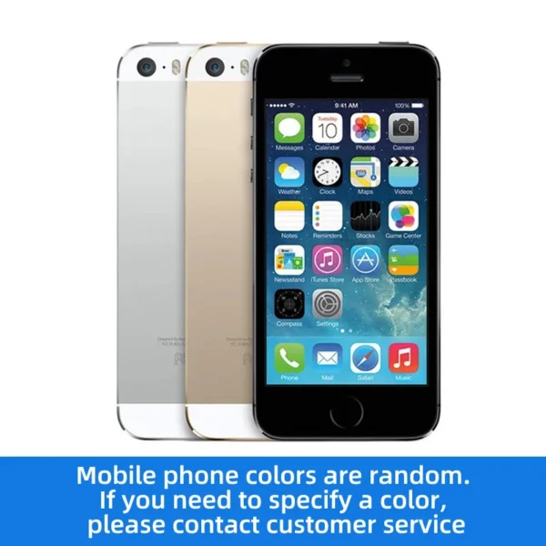 Used Apple iPhone 5S 4G LTE CellPhone Unlocked 1GB RAM 16GB/32GB/64GB ROM iCloud IOS WIFI Fingerprint  used phone