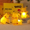 Pokemon Figures Night Light gengar Model Bedside Lamp Demon Doll Halloween Toy Gift Children Creative Collection Glowing Toys