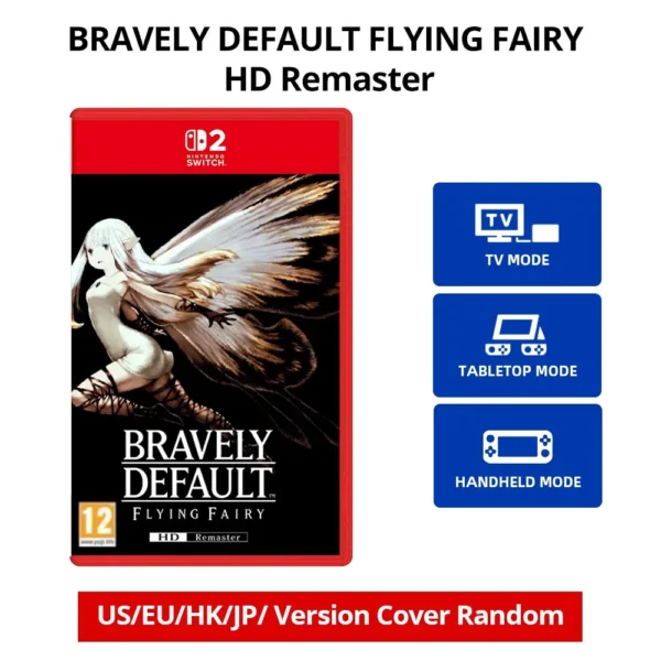 Nintendo Switch 2 BRAVELY DEFAULT FLYING FAIRY HD Remaster Games Deals 100% New Original Physical Game Card  for Switch 2