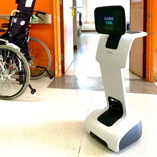 S9ceeae7bf5074d76b85f4392ee8295ed8.webp Smart Multiple Modes Temi AI Service Robot with ChatGpt Face Recognition Voice Interaction Reception Robot