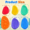 2026 New Fidget Toys Adults Sensory Silicone Stone 6 Pack Textured for Autism Kids Calming Down Fidget Stress Relief Toys