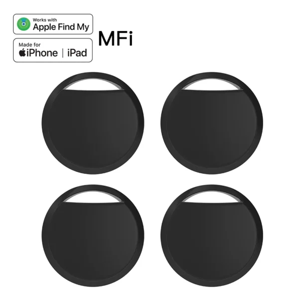 Mini GPS Tracker Works With Apple Find My APP MFI Smart Tag Key Finder Anti Lose Global Locator For Wallet Car Luggage Pet Tag