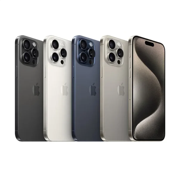 iPhone 15 Pro Max Original Dual eSIM 6.7" Genuine LTPO Super Retina XDR OLED Face ID NFC A17Pro 8GB 256/512GB 5G Mobile Phone