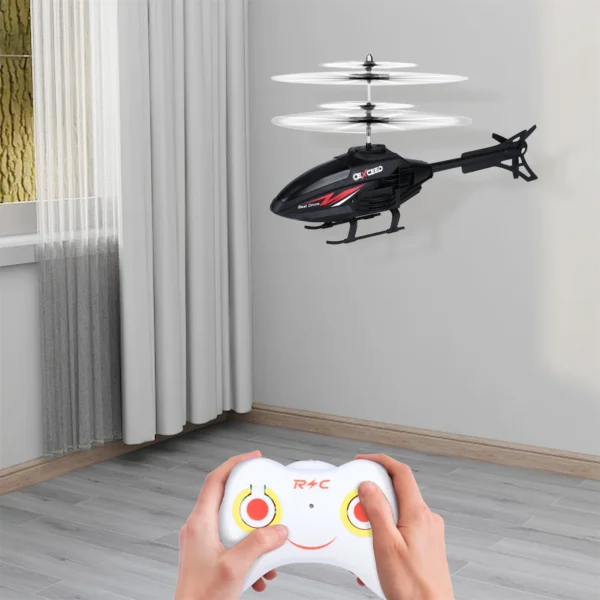 S9ff6f6d855604356be94e6938122083eW.webp Electric Children's Airplane Toy Remote Control Helicopter Toy with Light for Children's Toy Gift Electric RC Plane Toy