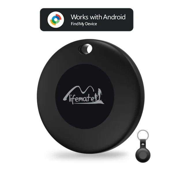 Lifemate Bluetooth Locator Work for Google Find My Device GPS Tag Anti-Lost Device Motion Track for Elderly Children Pets