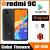Global Rom Xiaomi Redmi 9C Smartphone 4GB RAM 128GB ROM MediaTek Helio G35 6.53 inch Android 10 13MP Camera 5000mAh cellphone