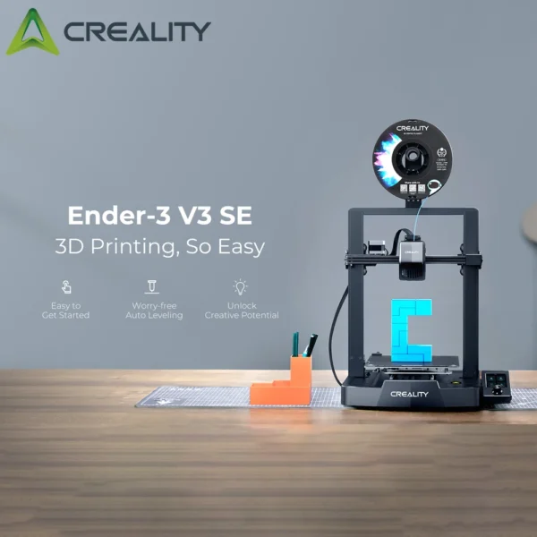 Sa1f22ccaf50d402cb800857814517f09n.webp Creality Ender-3 V3 SE 3D Printer 250mm/S Faster Printing With Auto Leveling Sprite Direct Extrusion Dual Z-axis 3D Printing