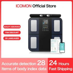 Sa279bd3446dd4dc89ba6e4676c1cf7199.webp Smart Body Scales 2025 New Smart Body Composition Scale Smart Bioimpedance Scale Digital Scale Body Fat Weight Scale