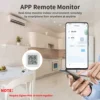 Sa35a6fcd67a44ba9adec10402a73297ft.webp Tuya Zigbee 3.0 Temperature Humidity Sensor APP Remote Control Thermometer via Smart Life For Smart Home Work With Yandex Alexa