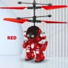 KBDFA Intelligent Sensing Aircraft Mech Warrior Flying Robot Luminescent Suspension Gesture Sensing Flying Ball Kids Toys Gifts
