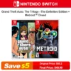 Juegos Nintendo Switch Ofertas Games Bundle Deals GTA Metroid Dread Mario Battle League Xenoblade 3 Buy 2 Games Save,3 Save 