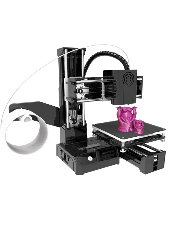Mini 3D Printer Print size 100x100mm Toys and Models Printing for Kids Gift Designers and DIY 3D Printer Kit Machine FDM