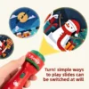 3-10 Cards Christmas Cartoon Projection Flashlight  Creative Children Flashlight Toy Projector Baby Toys Bedtime Story Book Toy