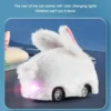 Children RC Car Mini Watch Toys With LED Lights 2.4GHz RC Car Toy Watch Rabbit Crab Racing Toys RC Car Girls Boys Birthday Gift