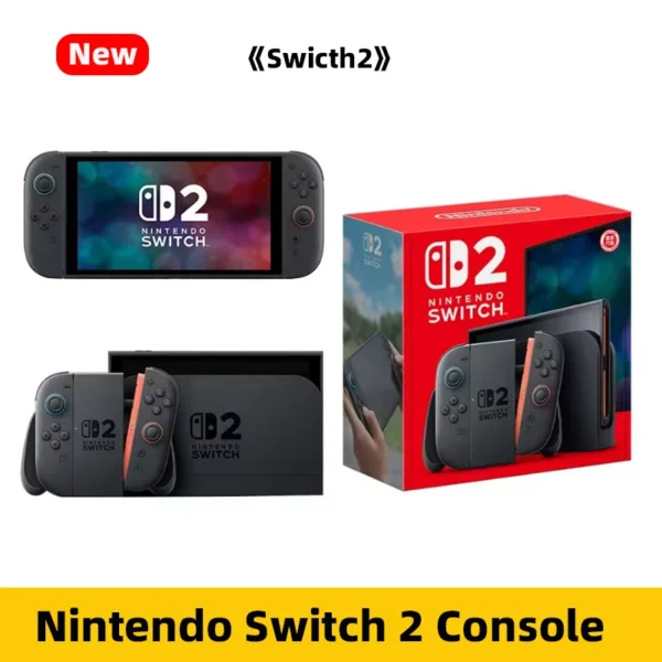 Sa959cae9edb74623b4cfc483a898e2b0G.webp Nintendo Switch 2 Gaming Console NS2 Handheld Gaming Console 7.9-inch LCD 1080P Magnetic Design