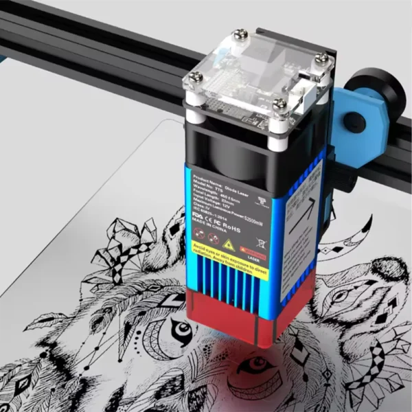 TwoTrees TTS-55 PRO/TTS-10 PRO Laser Engraver With Wifi 600x600mm 40W/80W Laser Engraving Machine 445±5nm Blue Light CNC Machine