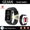 2025 New Smart Watch Men LED Bluetooth Call Sports Men's Smartwatch Heart Rate Health Temperature Monitoring Women Smart Watches