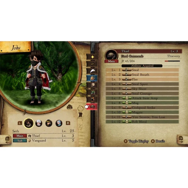 Nintendo Switch Game Deals - Bravely Default 2 - games Cartridge Physical Card