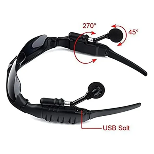 Safe662d837ba4cadb768f542c614d765J.webp Stereo Wireless Bluetooth-compatible 5.0 Headset Telephone Sport Driving Cycling Sunglasses Riding Eyes Glasses With Sun Lens
