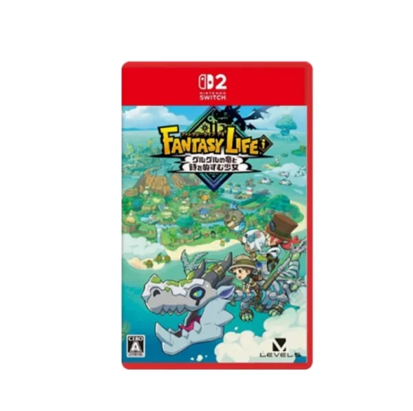 Nintendo Switch 2 Game  - Fantasy Life i Guruguru Dragon and the Timeless Girl - Games Physical Cartridge for Switch 2