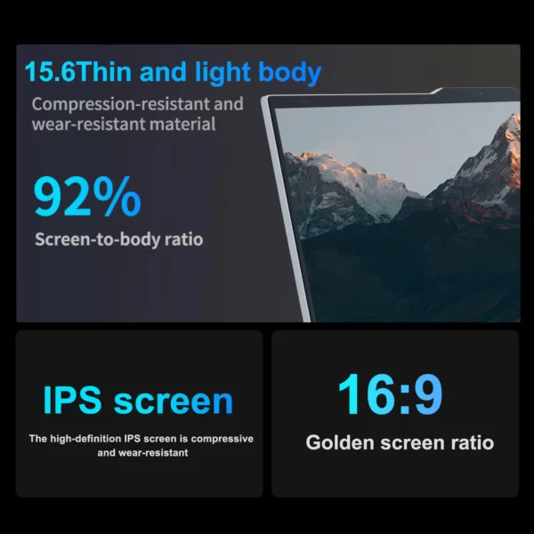 Xiaman 15.6" Potrable Laptop Computer Intel Core i7 6500U Windows 11 Pro Gaming Laptop 16GB DDR4 512GB 1TB SSD Notebook PC Gamer