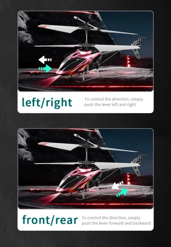 2.5/3.5Ch Rc Helicopter Plane 2.4G Remote Control Aircraft Fall-Proof Cool Lights Drone Airplane Model Children Birthday Gifts