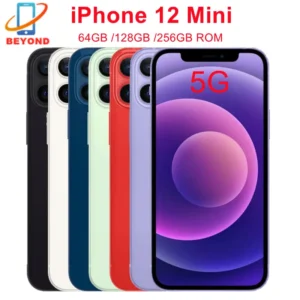 Sb6b1f3fff3a044c9853c94bd9f254f24I-1.webp Original Apple iPhone 12 Mini 12Mini 5.4" OLED RAM 4GB ROM 64/128/256GB A14 IOS Face ID NFC 5G 99% New Unlocked Cell Phone