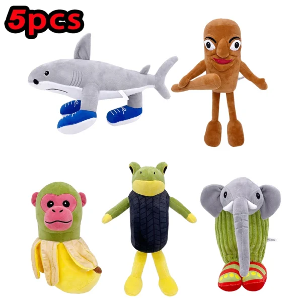 42style Tralalelo Tralala Plush Tungtungtung Italian Brainrot Al Tralalero Tralala Plush Doll Stuffed Soft Pillow Custom Toys