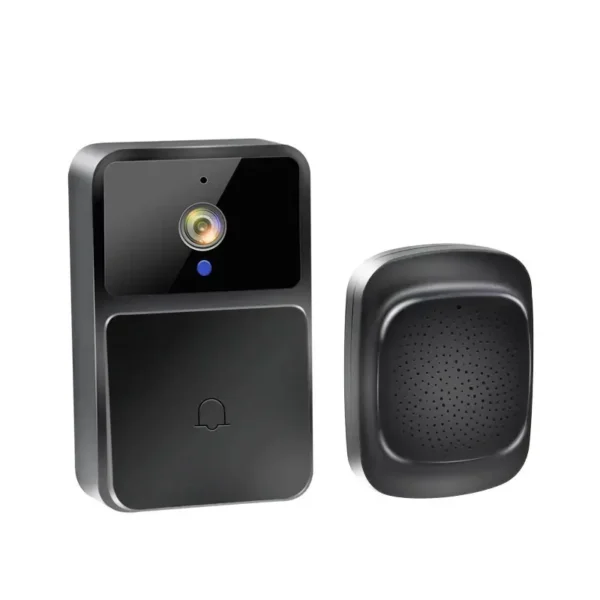 Sb720941825a840ca9bc3490f96935a3b5.webp WIFI Video Doorbell Camera Night Vision HD Wireless Smart Home Security Battery Door Bell Two Way Intercom Voice Change For Home