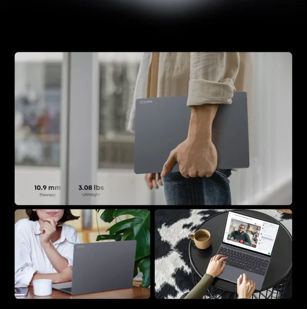 CHUWI Corebook X Laptop R5-7430U 14 inch FHD Screen 16GB RAM 512GB SSD WIFI 6 Windows 11 Gaming NoteBook AMD R5 Computer PC