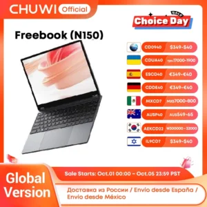 CHUWI FreeBook 2 in 1 Laptop Tablet 13.5" FHD Touch Screen Intel N150 / N100 12GB / 16GB LPDDR5 512G SSD WIFI 6 2256*1504