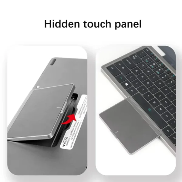 Dual Screen Laptop 10.9*2 Inch Touch Screen Notebook Intel i3 1215U N100 WIFI6 2 in 1 Laptop Tablet Portable Business Computer