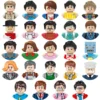 City Characters Building Blocks Mini Dolls Statues Police Firefighter Doctor Engineer Building Blocks Holiday gifts for kids